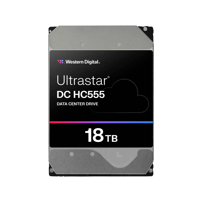 WD Ultrastar HC555 3.5" 18TB SATA Internal HDD