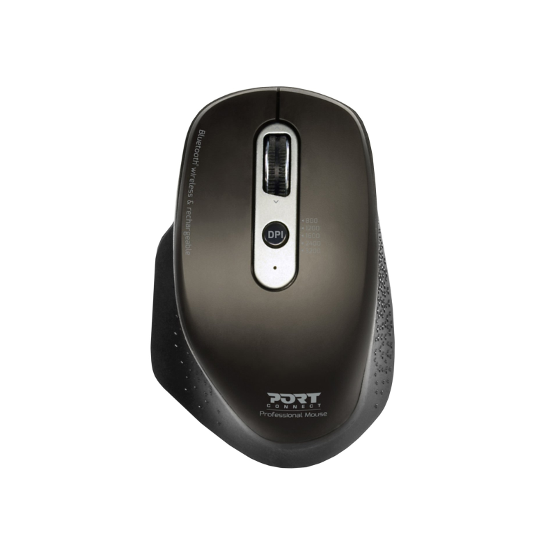 Port Executive Wireless Black Mouse